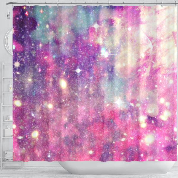 Galaxy Pastel Shower Curtain - STUDIO 11 COUTURE