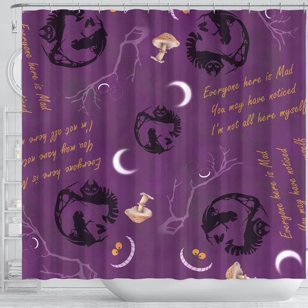 Cheshire Cat Shower Curtain