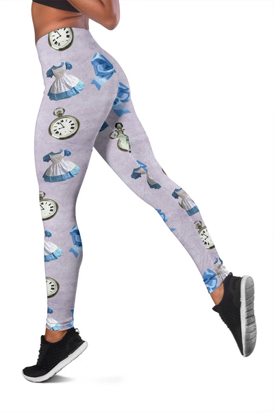 Women Leggings Sexy Printed Fitness Fashion Gym Dance Workout Alice In Wonderland A01