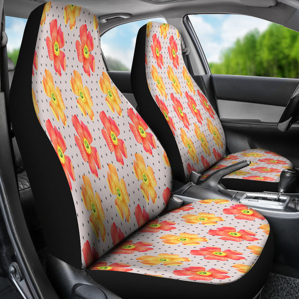 Fantastic Dot Floral Spring Car Seat Covers