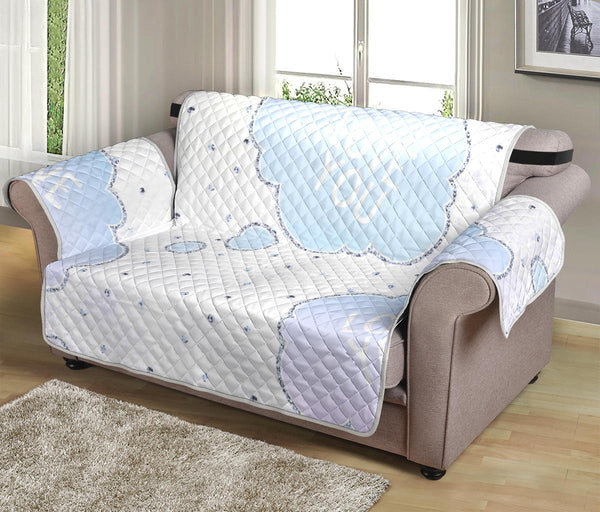 54'' Futon Sofa Protector Premium Polyster Fabric Custom Design Unicorn 02