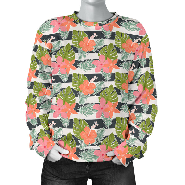 Custom Made Printed Designs Women's (C2) Sweater Tropical