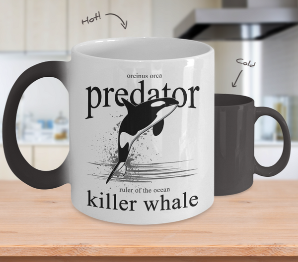 Color Changing Mug Animals Predator Killer Whale