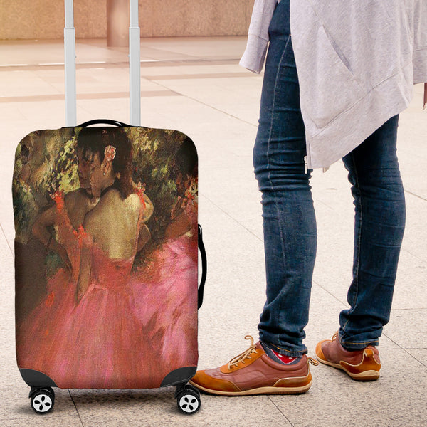 Edgar Degas Dancers in Pink Luggage Cover