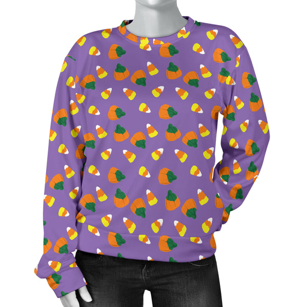 Custom Made Printed Designs Women's (T2) Sweater Halloween
