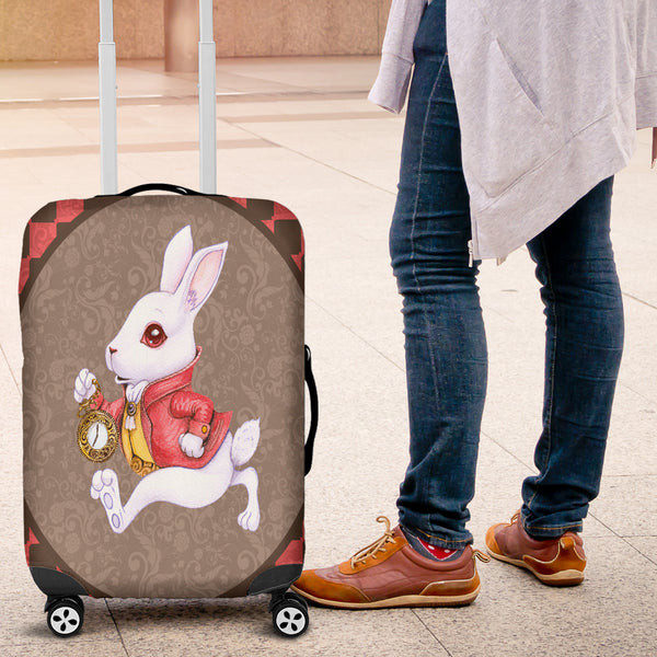 The White Rabbit Alice In Wonderland Luggage Cover
