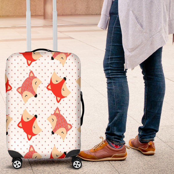 Cute Fox 10 Luggage Cover