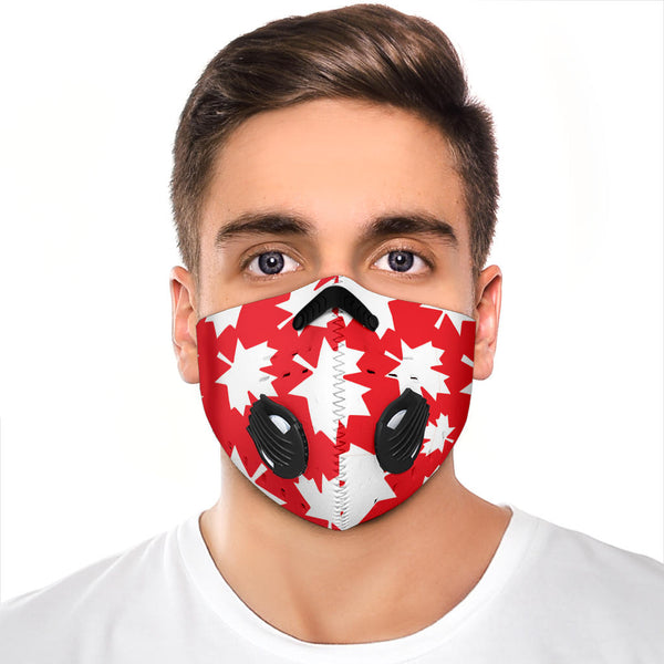 Premium Face Mask - Premium Face Mask With Filters and Breathable Valves Canada Theme 1