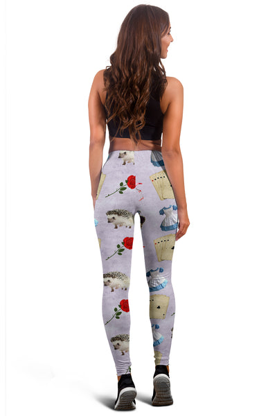 Women Leggings Sexy Printed Fitness Fashion Gym Dance Workout Alice In Wonderland A07