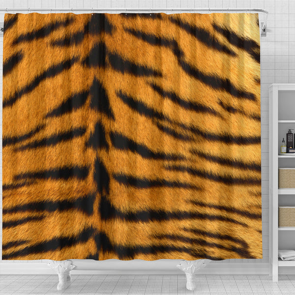 Tiger Skin Shower Curtain - STUDIO 11 COUTURE