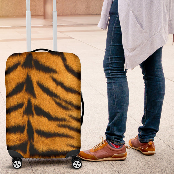 Tiger Skin Luggage Cover - STUDIO 11 COUTURE