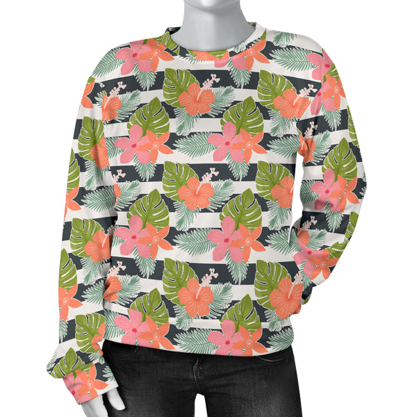 Custom Made Printed Designs Women's (C2) Sweater Tropical