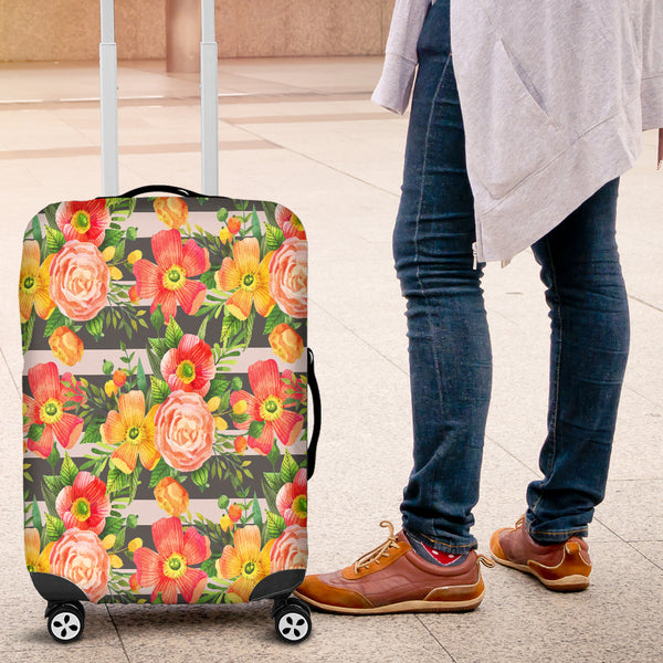 Floral Spring Luggage Cover
