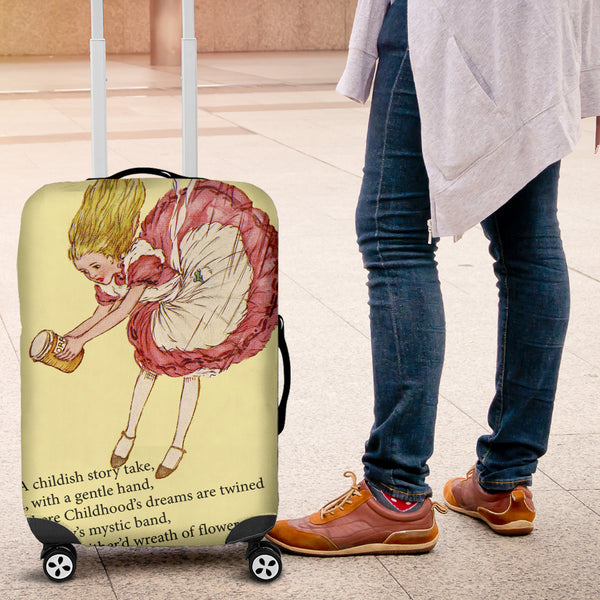 A Childish Story Luggage Cover - STUDIO 11 COUTURE