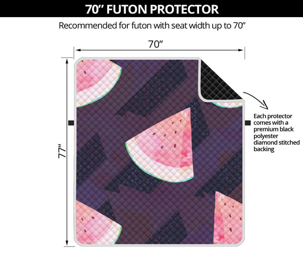 70'' Futon Sofa Protector Premium Polyster Fabric Custom Design Fruits 12