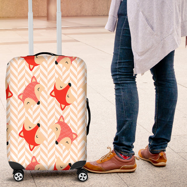 Cute Fox 6 Luggage Cover