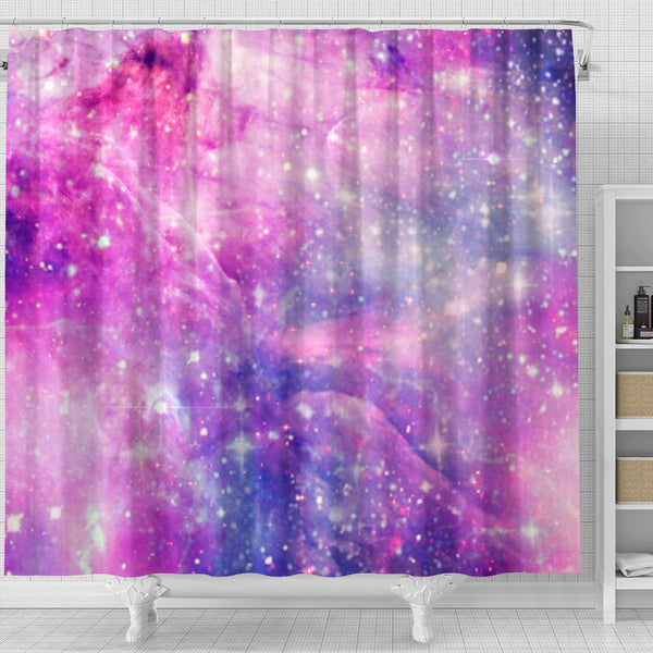 Galaxy Pastel Shower Curtain - STUDIO 11 COUTURE