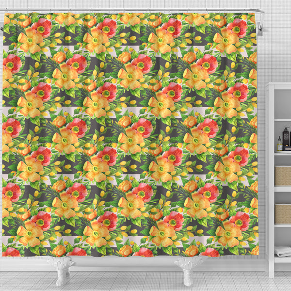Floral Spring Shower Curtain