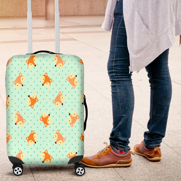 Cute Fox 1 Luggage Cover