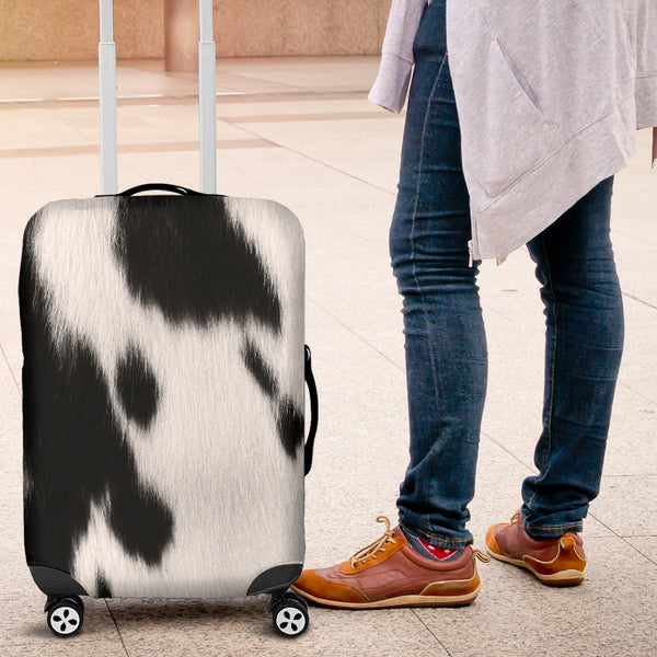 Cow Skin Luggage Cover - STUDIO 11 COUTURE