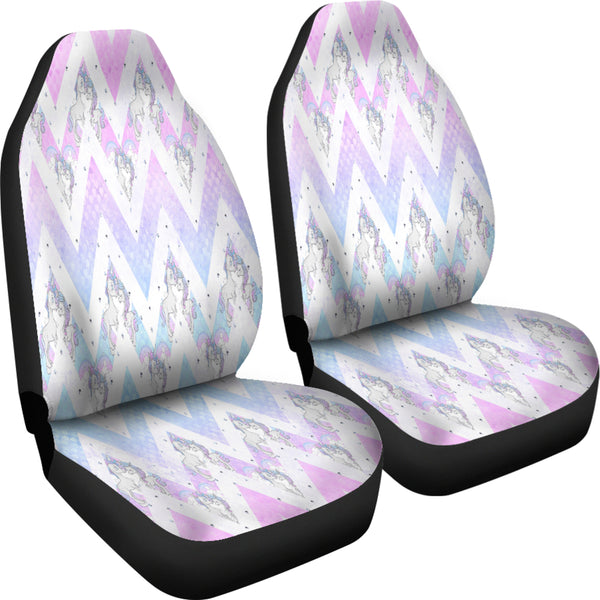 Unicorn Pastel Car Seat Covers