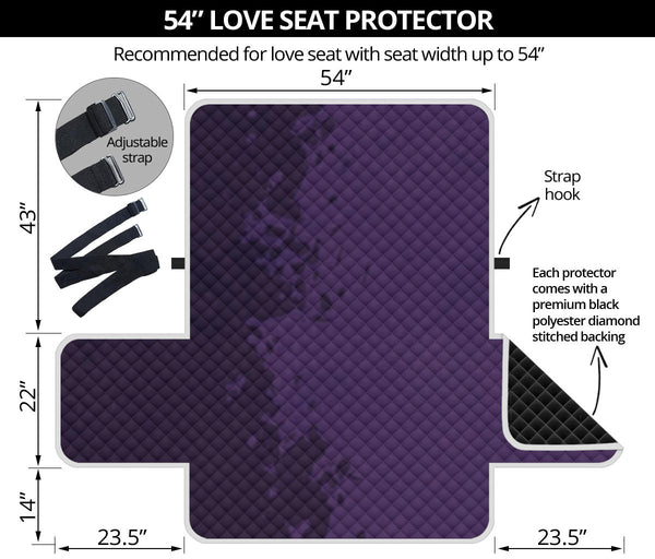 54'' Futon Sofa Protector Premium Polyster Fabric Custom Design Witch 03
