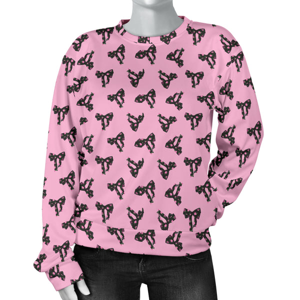 Custom Made Printed Designs Women's (B4)Sweater Ballerina Rose