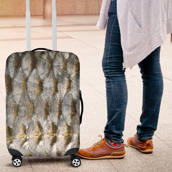 Fish Scale Luggage Cover