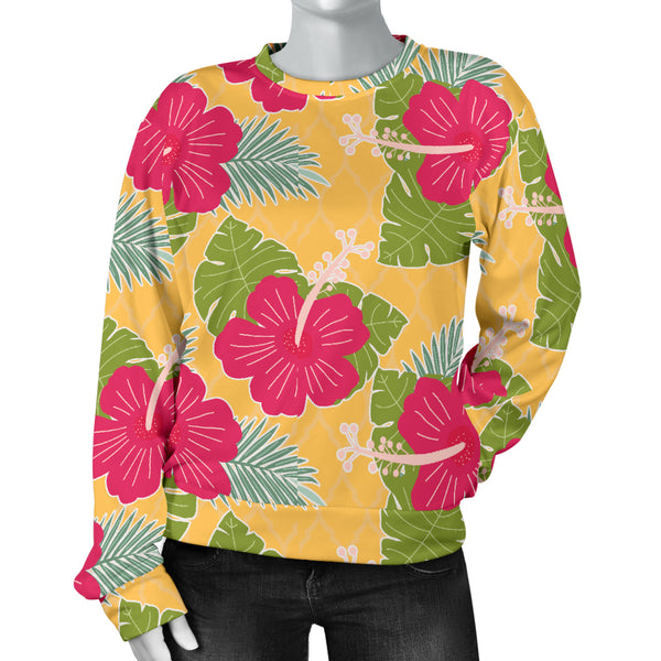 Custom Made Printed Designs Women's (C8) Sweater Tropical