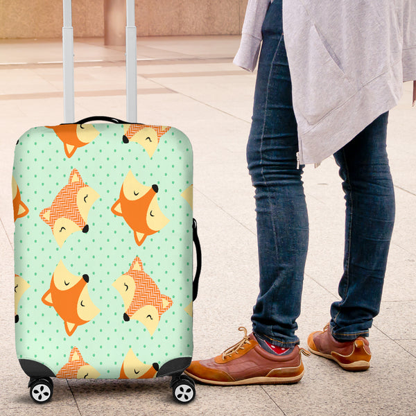 Cute Fox 3 Luggage Cover