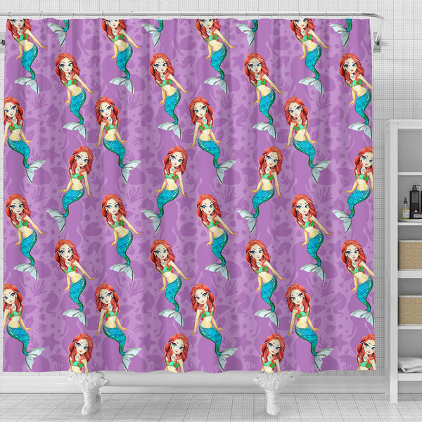 Mermaid Shower Curtain - STUDIO 11 COUTURE
