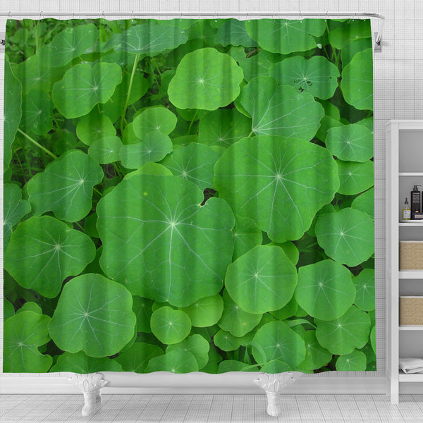 Water Lilies Shower Curtain - STUDIO 11 COUTURE