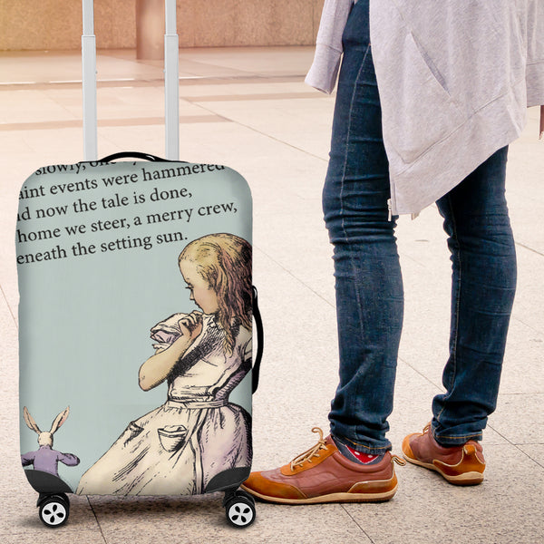 The Tale Of Wonderland Luggage Cover - STUDIO 11 COUTURE