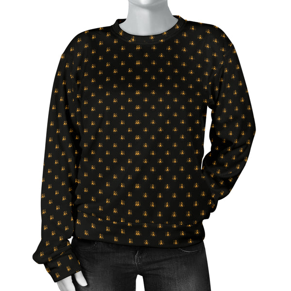 Custom Made Printed Designs Women's Trick or Treat (10) Sweater