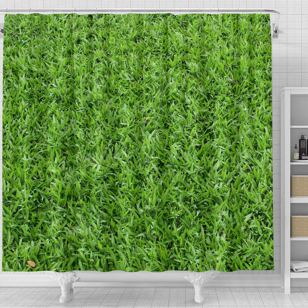 Grass Shower Curtain - STUDIO 11 COUTURE