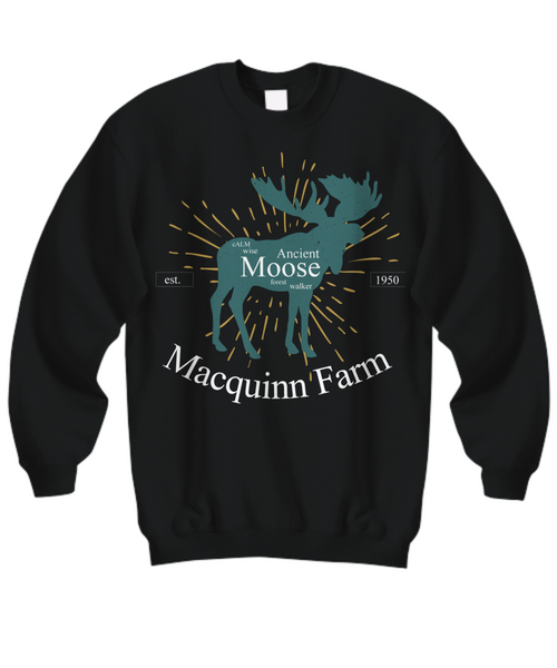 Women and Men Tee Shirt T-Shirt Hoodie Sweatshirt Ancient Moose