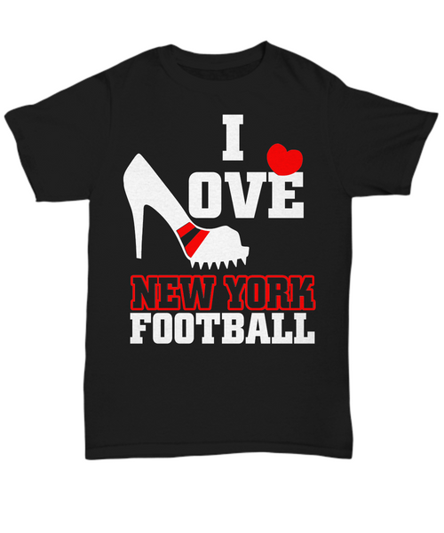 Women and Men Tee Shirt T-Shirt Hoodie Sweatshirt I Love New York FootBall