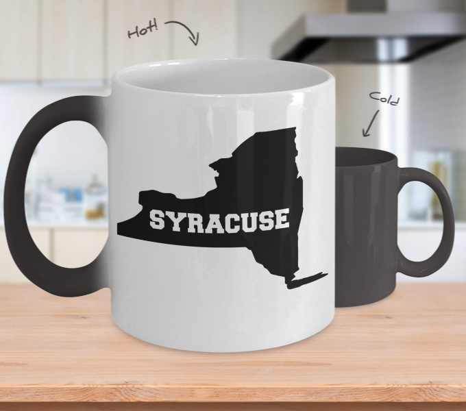 Color Changing Mug Love Where You Live Theme Syracuse