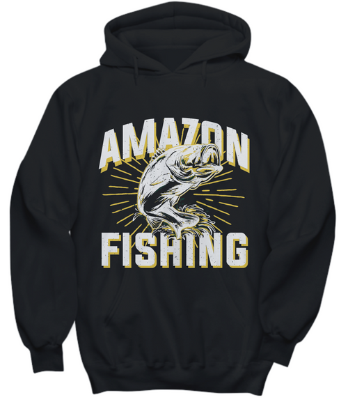Women and Men Tee Shirt T-Shirt Hoodie Sweatshirt Amazon Fishing