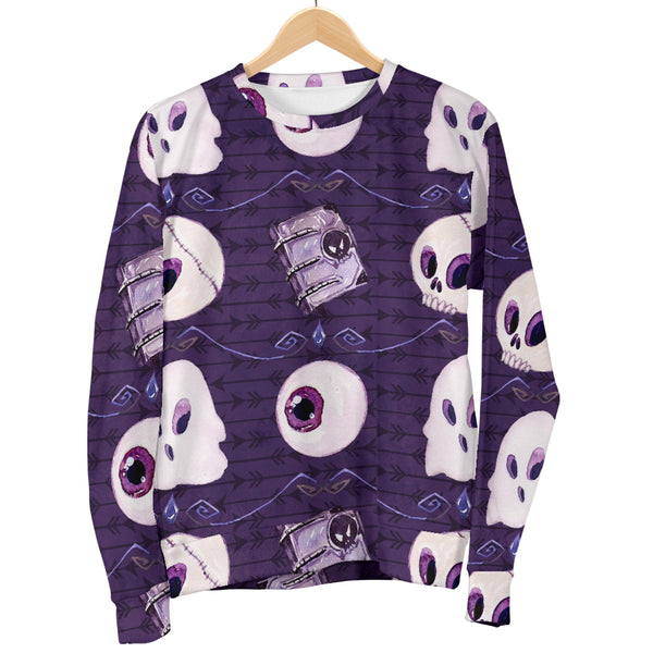 Custom Made Printed Designs Women's Witch Theme (7) Sweater
