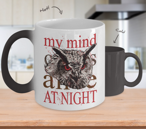 Color Changing Mug Animals My Mind Comes Alive At Night