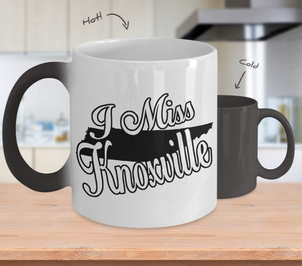 Color Changing Mug Love Where You Live Theme I Miss Knoxville