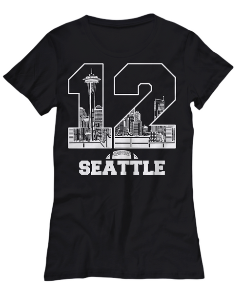 Women and Men Tee Shirt T-Shirt Hoodie Sweatshirt 12 Seattle