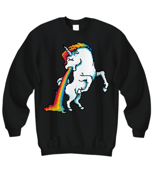 Women and Men Tee Shirt T-Shirt Hoodie Sweatshirt Puke Of The Unicorn
