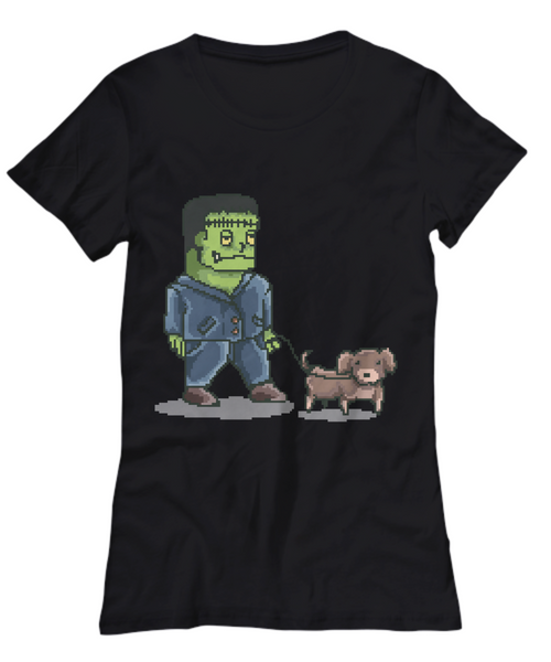 Women and Men Tee Shirt T-Shirt Hoodie Sweatshirt Franken Dog