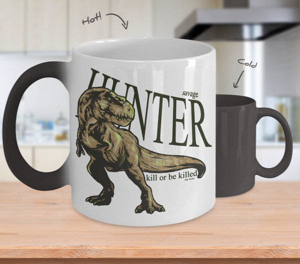 Color Changing Mug Animals Savage Hunter Kill Or Be Killed