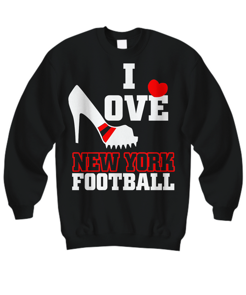 Women and Men Tee Shirt T-Shirt Hoodie Sweatshirt I Love New York FootBall