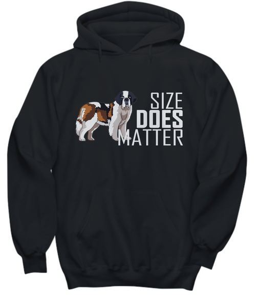 Women and Men Tee Shirt T-Shirt Hoodie Sweatshirt Size Does Matter