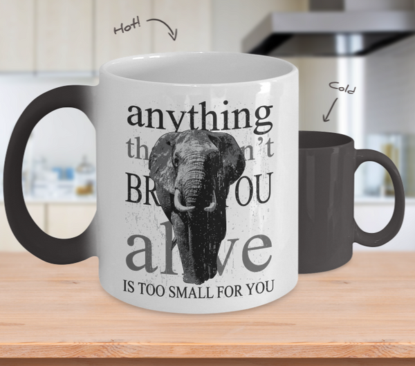 Color Changing Mug Animals Anything Doesn't Bring You Alive Is Too Small For You