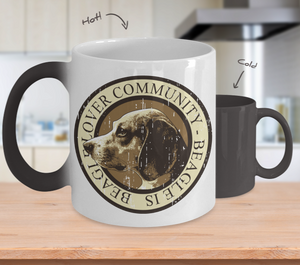 Color Changing Mug Animals Beagles Lover Community